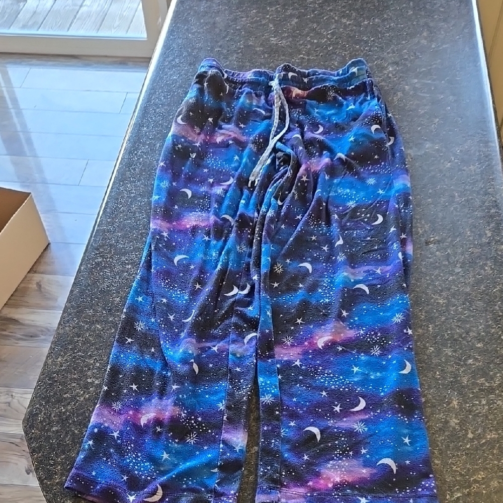 Cosmic Print Pajama Pants